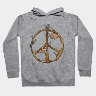 Peace Sloths Hoodie